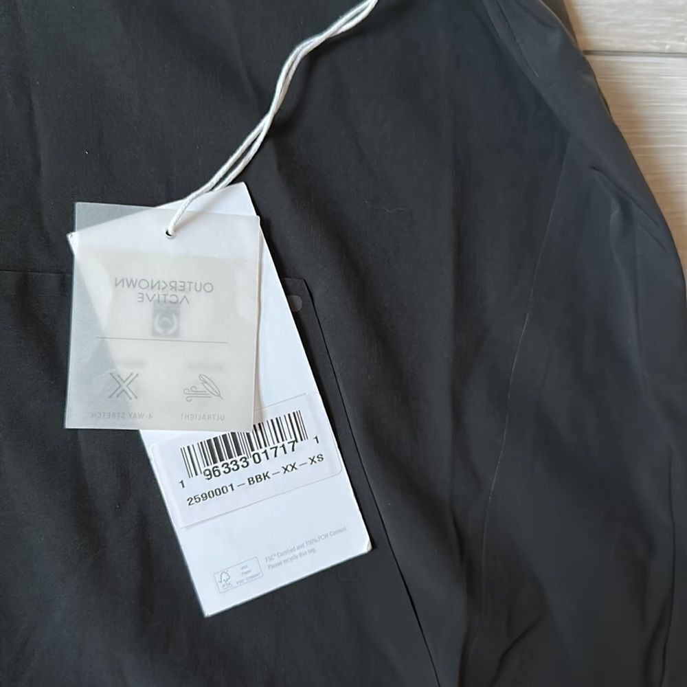 Outerknown Active Apex Jacket Black Athletic‎ Wat… - image 8